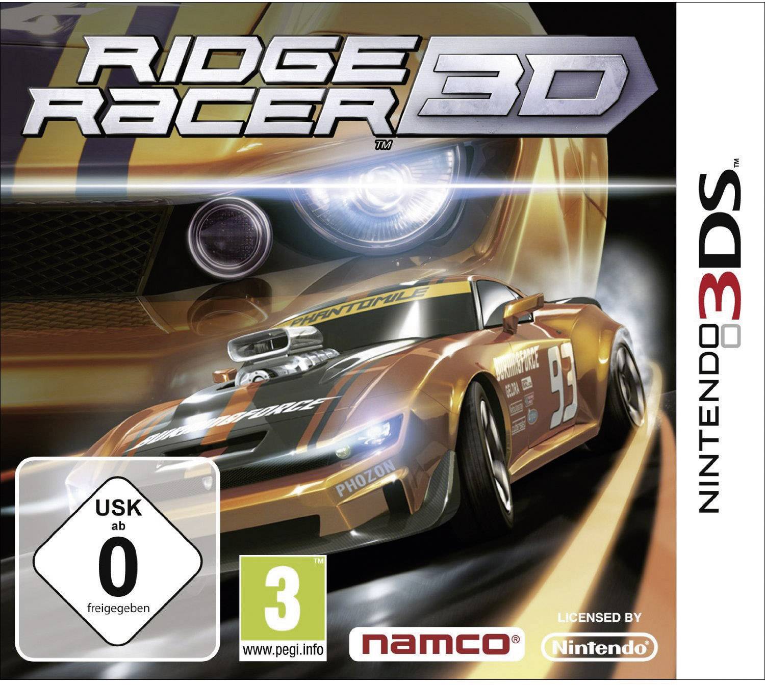 Ridge Racer 3D Nintendo 3DS & 2DS