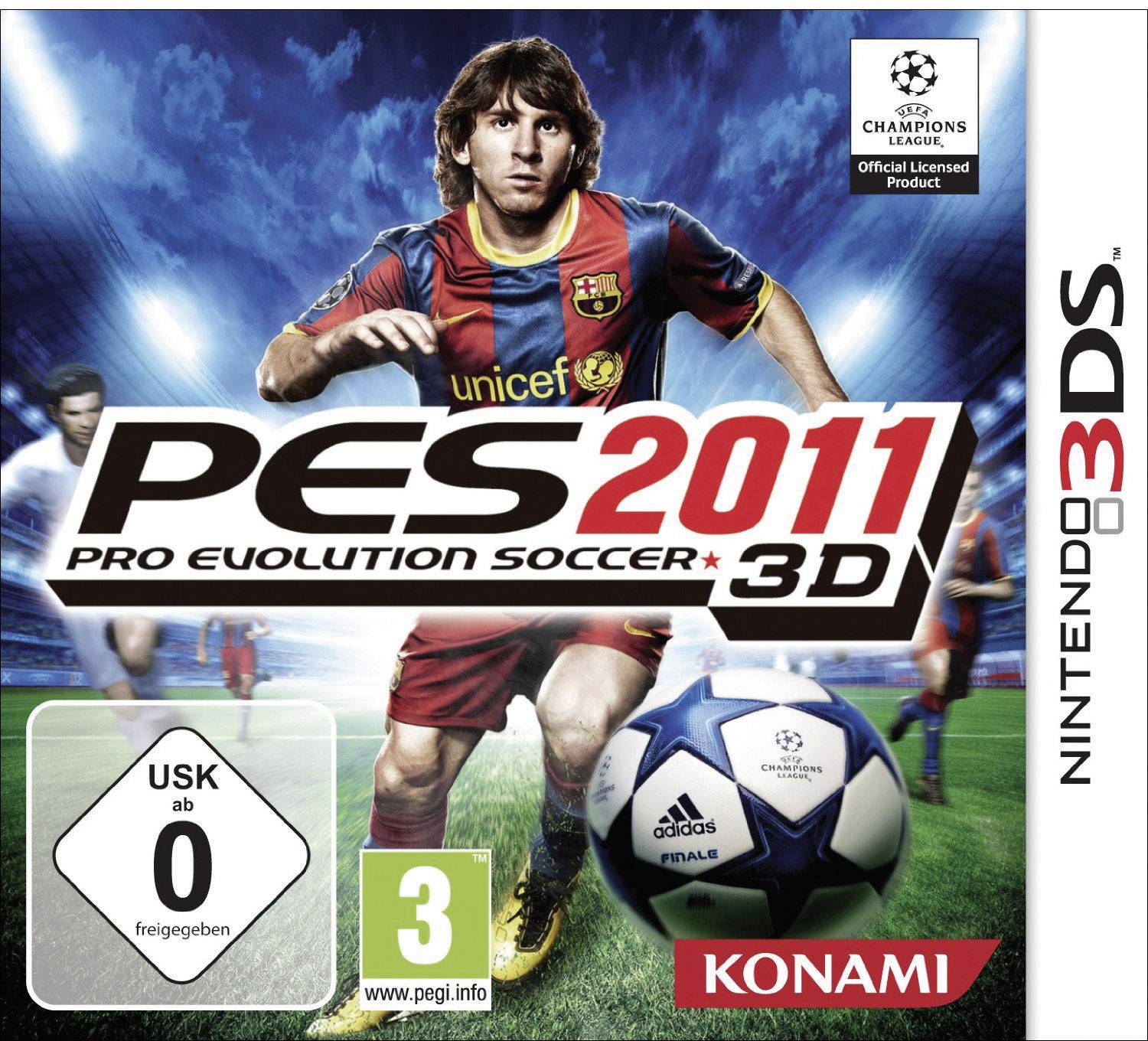 Pro Evolution Soccer 2011 Nintendo 3DS & 2DS