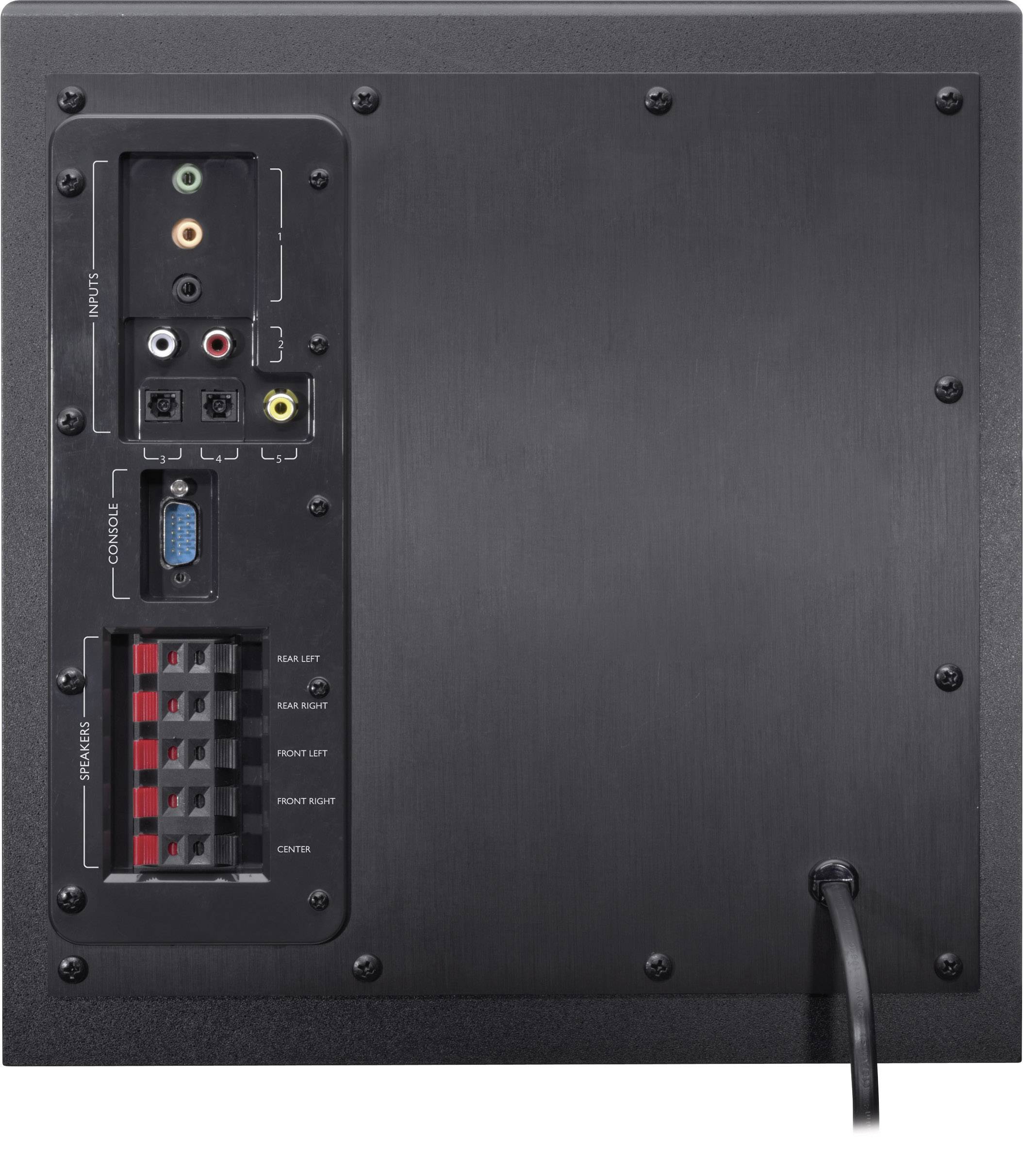 Logitech Z906 5.1 PC-Lautsprecher Kabelgebunden 500W Schwarz