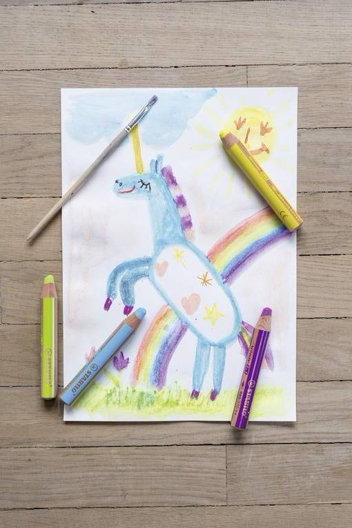 Holzfarbstift woody 3 in 1 weiß