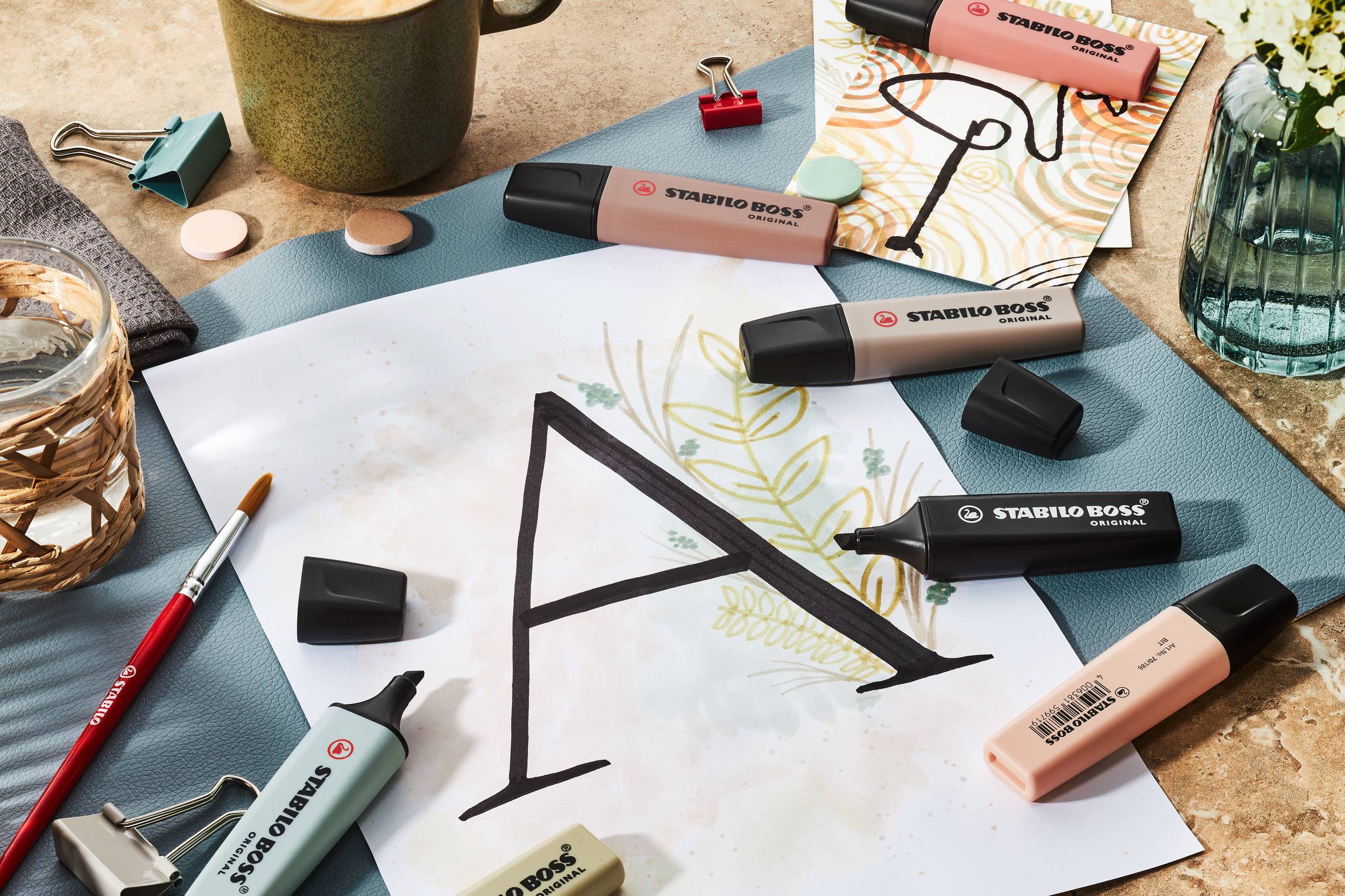 Textmarker BOSS ORIGINAL NatureCOL. umbra