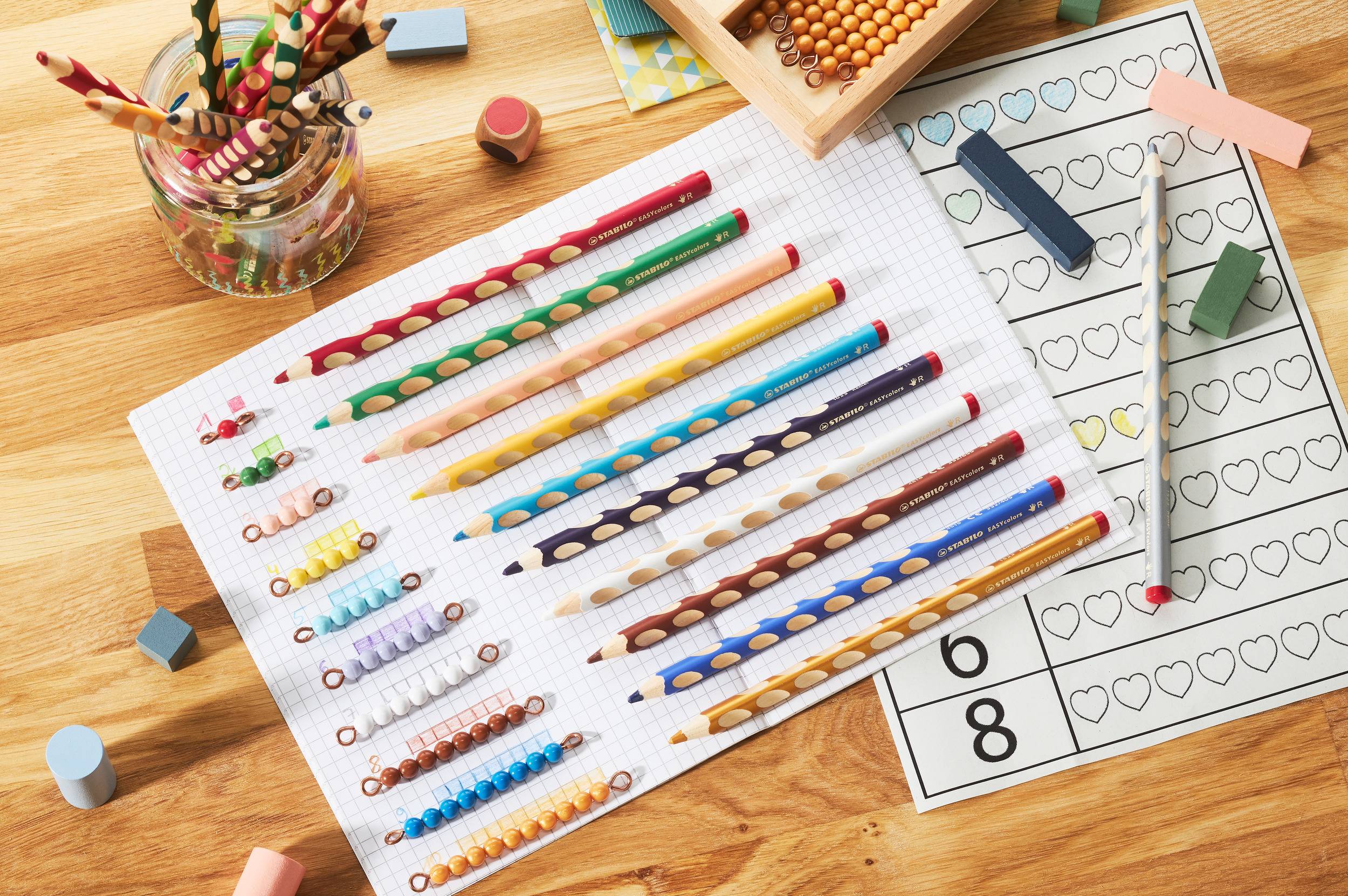 Buntstift EASYcolors weiß L