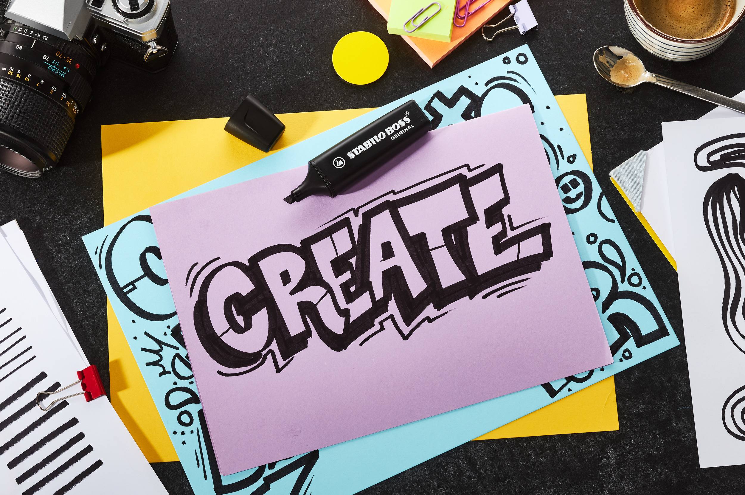 STABILO BOSS ORIGINAL - 10 Stück(e) - Schwarz - 18 Jahr(e) - Meißel - Schwarz -