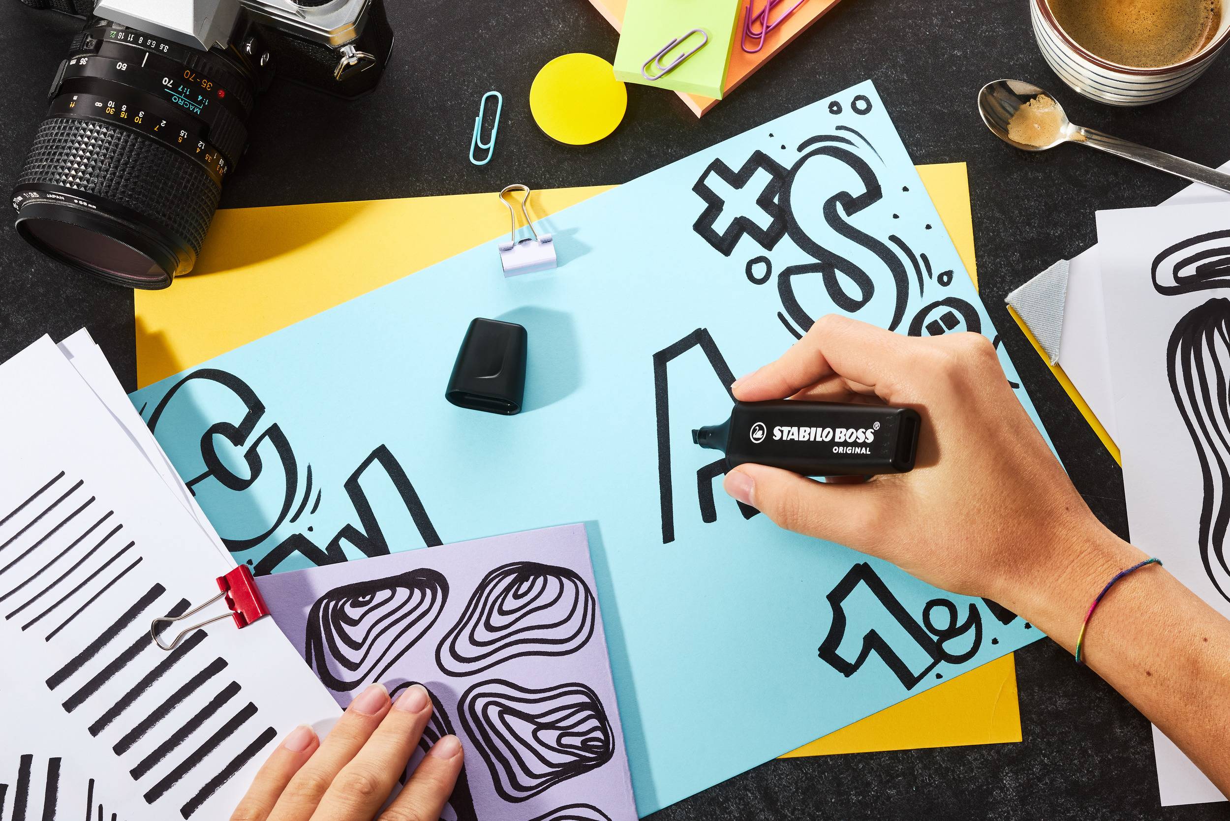 STABILO BOSS ORIGINAL - 10 Stück(e) - Schwarz - 18 Jahr(e) - Meißel - Schwarz -