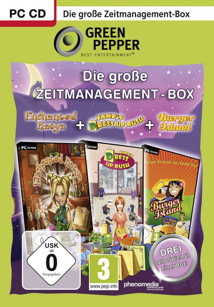 Green Pepper Die große Zeitmanagement-Box Die große Zeitmanagement-Box Die große Zeitmanagement-Box