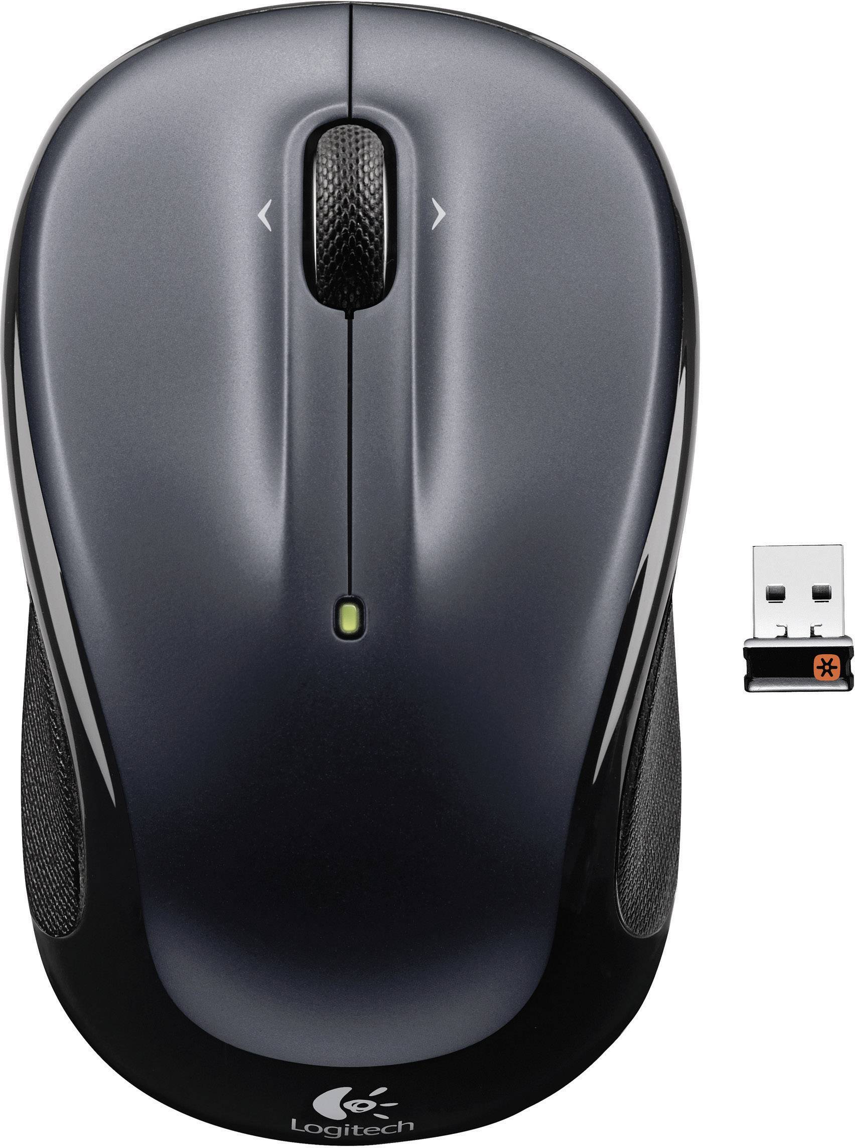Logitech M 325 Wireless Mouse Maus Funk Optisch Schwarz 5 Tasten 1000 dpi