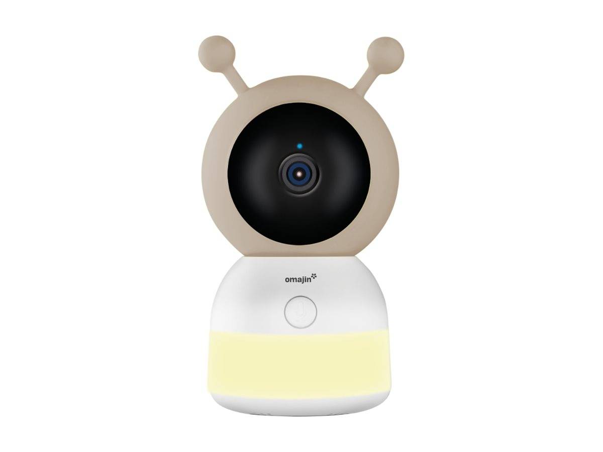 Omajin Netzwerkkamera Babyphone-Kamera 2K+ 64GB MicroSD - Netzwerkkamera