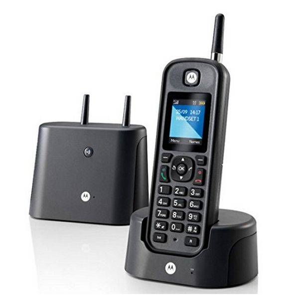 Motorola Solutions Motorola O201 - Schnurlostelefon mit Rufnummernanzeige