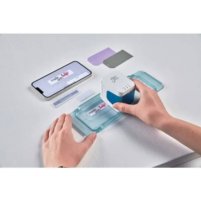 COLOP - E-Mark Go Stempel - Cyan - Magenta - Gelb - Blau - Weiß - Leistung - Status - Kabellos