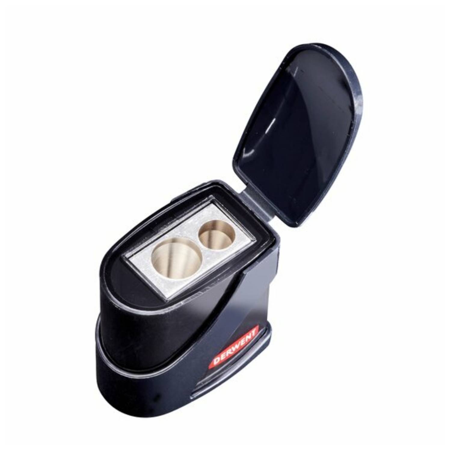 Derwent 2306123, Manueller Bleistiftspitzer, Schwarz, Metall, 1,15 cm, 8 mm, 1 Stück(e)