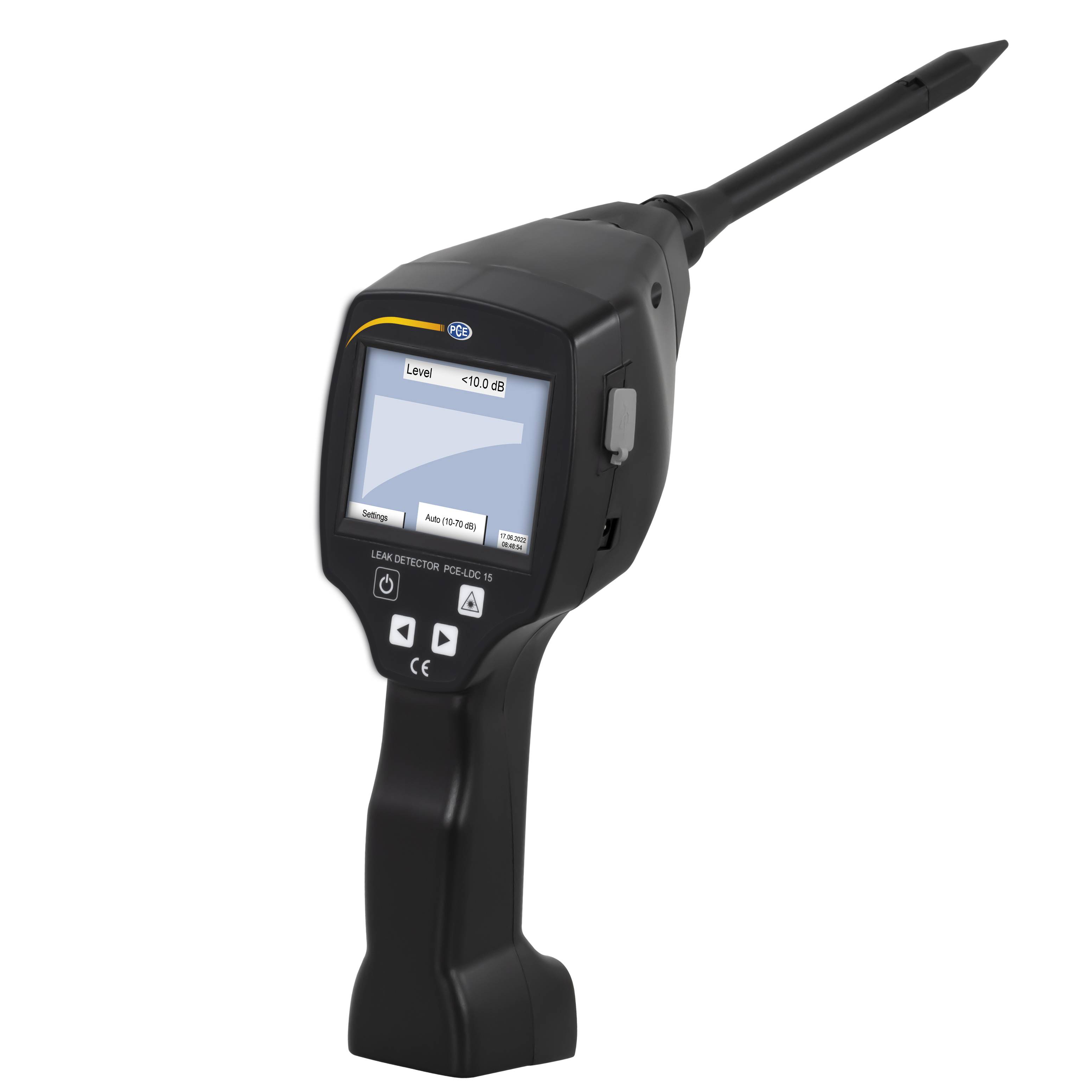 PCE Instruments PCE-LDC 15 Kältemittel-Messgerät Gase, Luftdruck mit USB-Schnittstelle