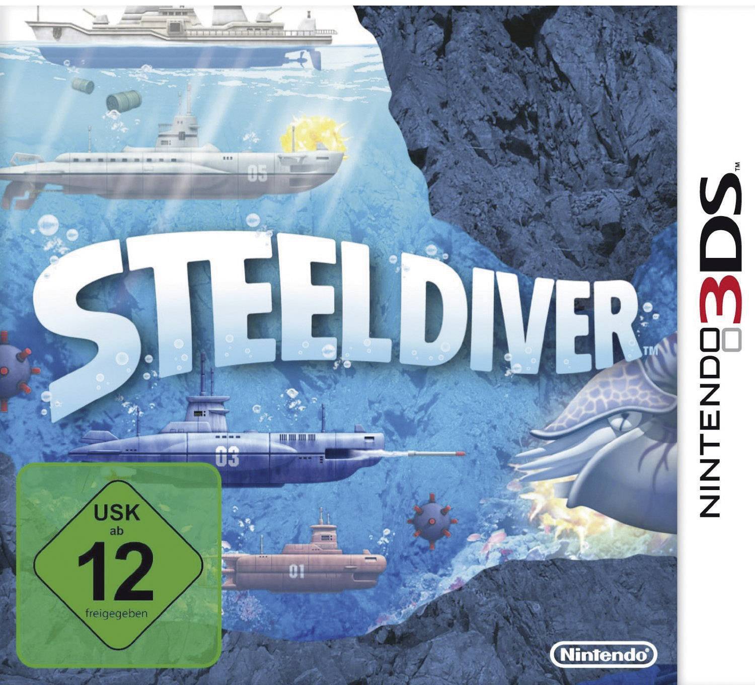 Steel Diver 3D Nintendo 3DS & 2DS