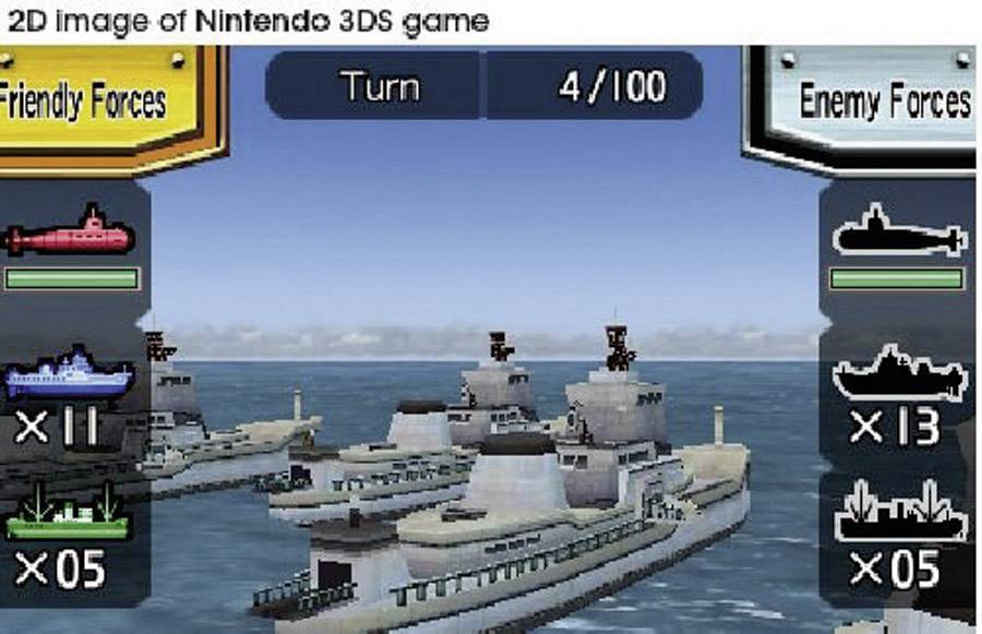 Steel Diver 3D Nintendo 3DS & 2DS