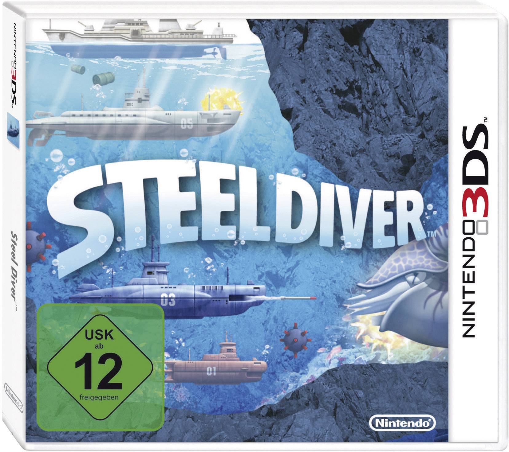 Steel Diver 3D Nintendo 3DS & 2DS