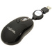 LogiLink ID0016 Maus USB Optisch Schwarz 3 Tasten 800 dpi Kabeleinzug