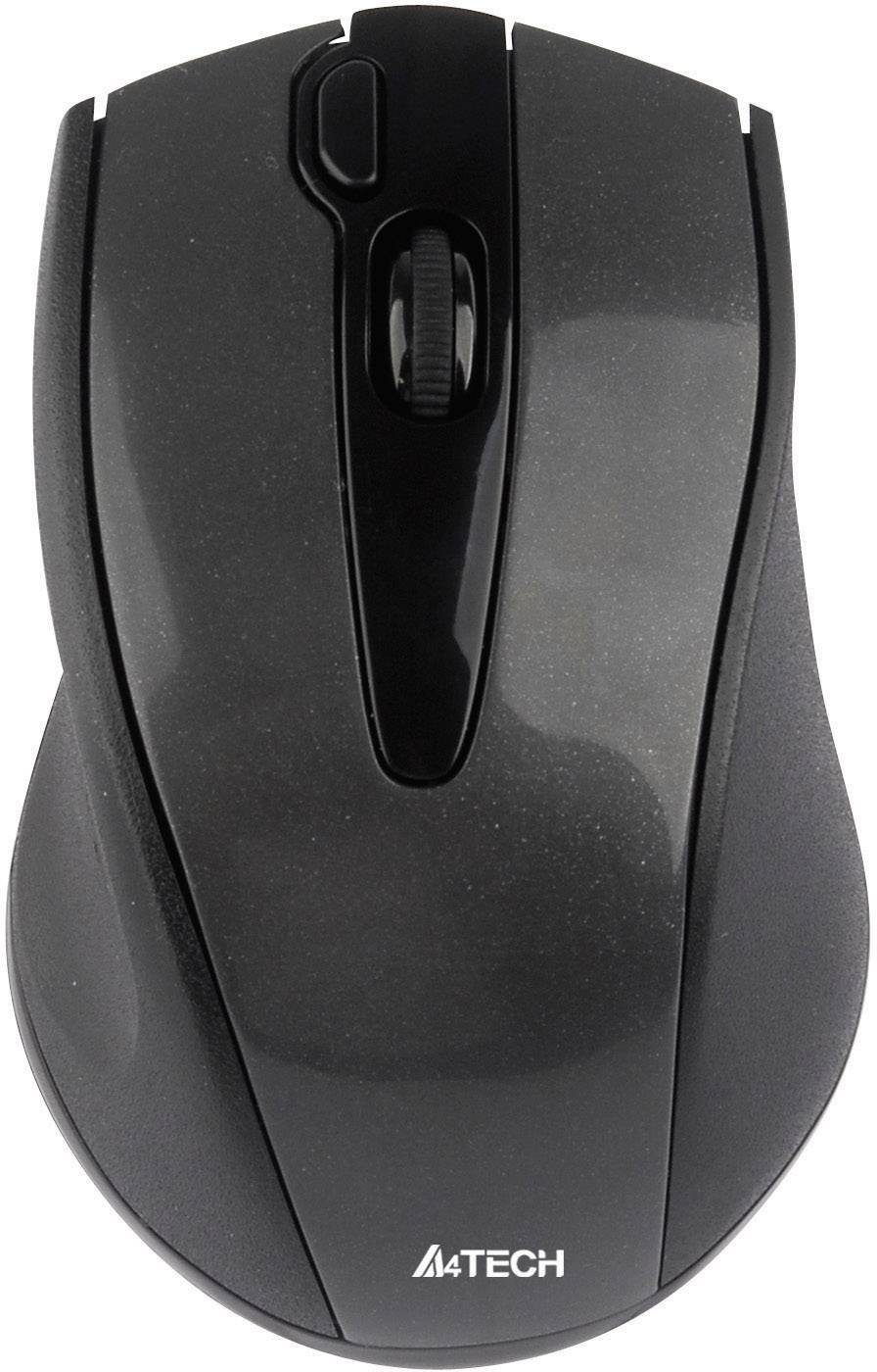 A4 Tech Funkmaus G9-500F-1 Maus Funk Schwarz