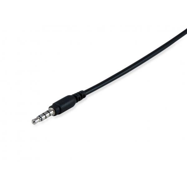 Equip Headset Klinke 245304 1.8m Kabel,Mikro,int.BedStereosw Headsets
