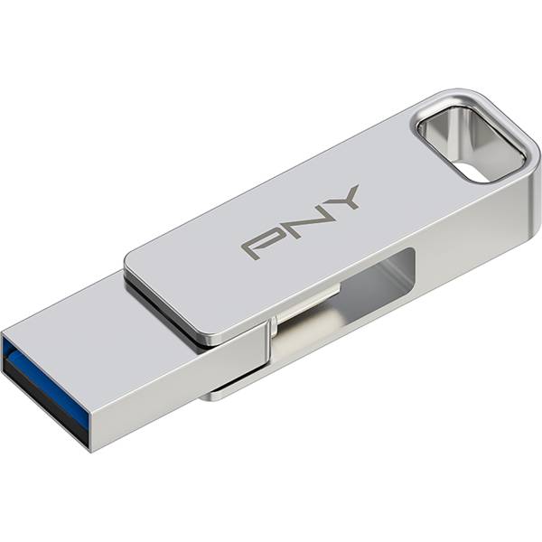 PNY Duo-Link - USB-Flash-Laufwerk - 64 GB - USB