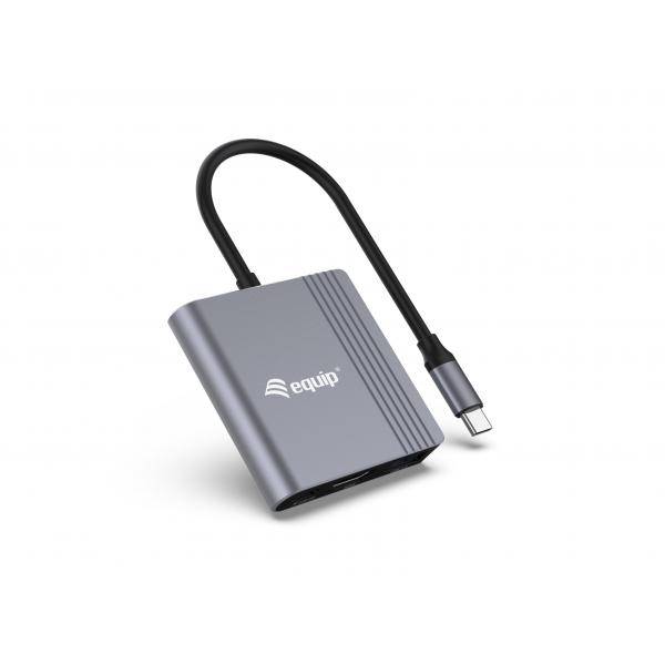 Equip 3-in-1-USB-C-zu-HDMI-/USB-A-/USB-PD-Adapter - 3.2 Gen 1 (3.1 Gen 1) - USB