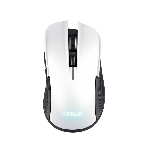 Trust GXT 923W Ybar - Maus - Gaming - Für Rechtshänder - 6 Tasten - kabellos - 2.4 GHz - kabelloser Empfänger (USB)