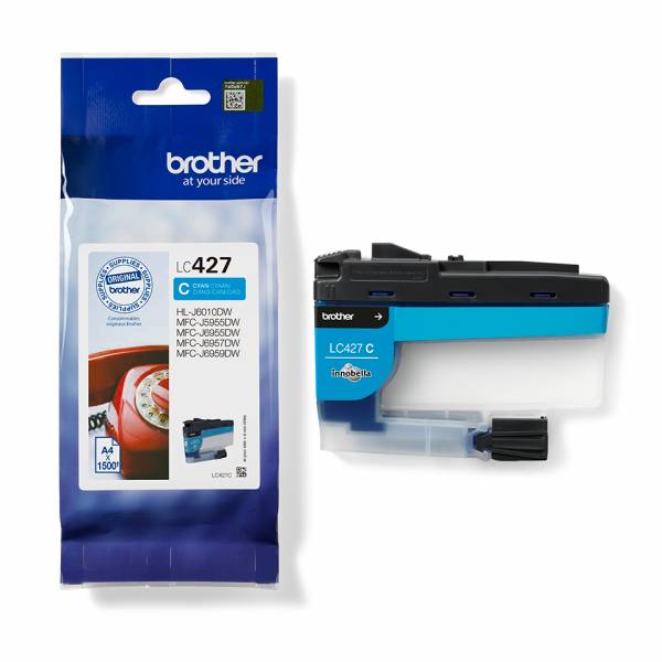 Brother LC427C - Cyan - original - Tintenpatrone - für Brother HL-J6010DW - MFC-