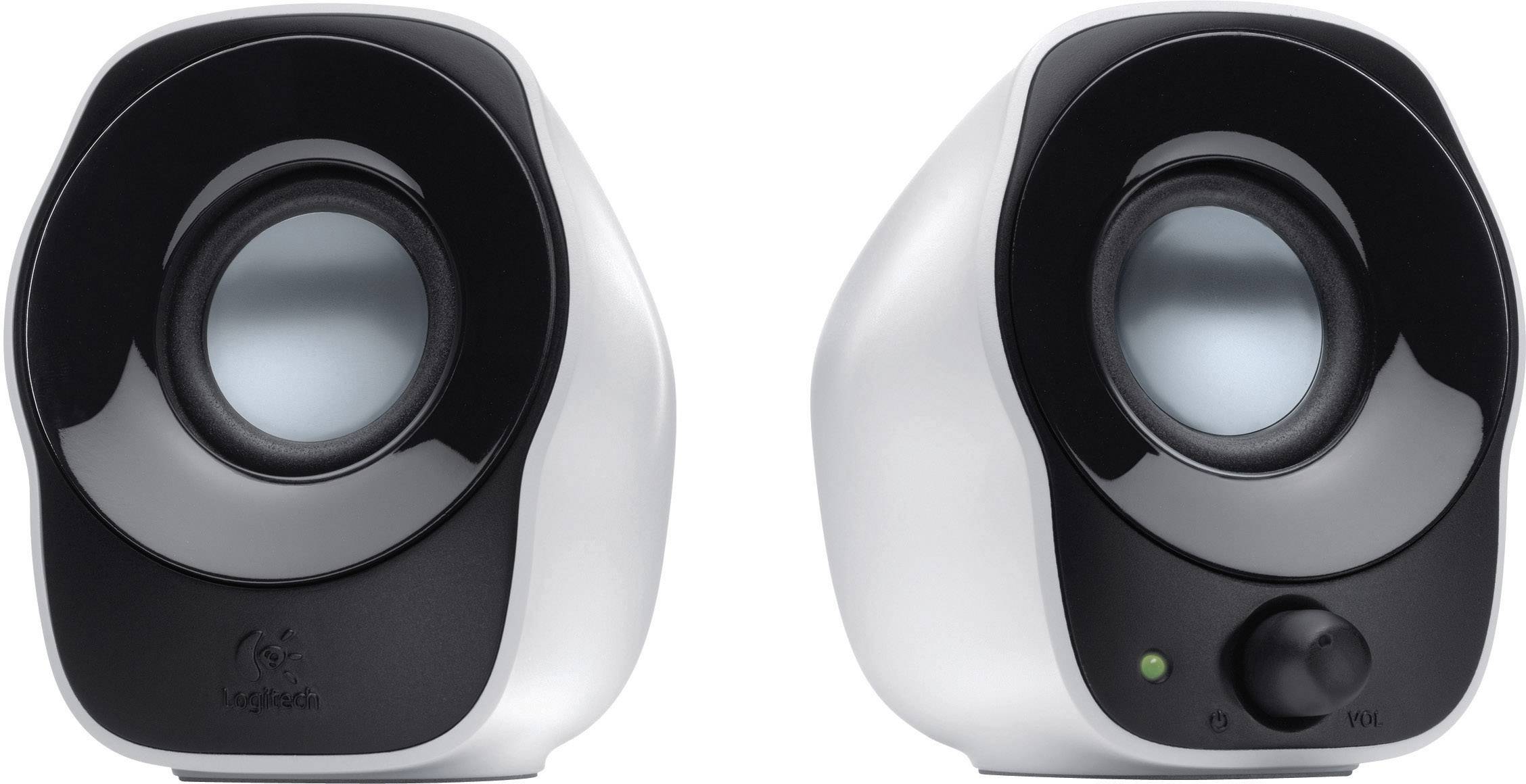 Logitech Z120 2.0 PC-Lautsprecher Kabelgebunden 1.2 W Weiß, Schwarz