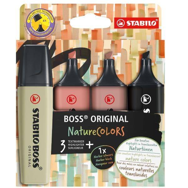 STABILO BOSS ORIGINAL Textmarker Mehrfarbig EO70/4-2-3