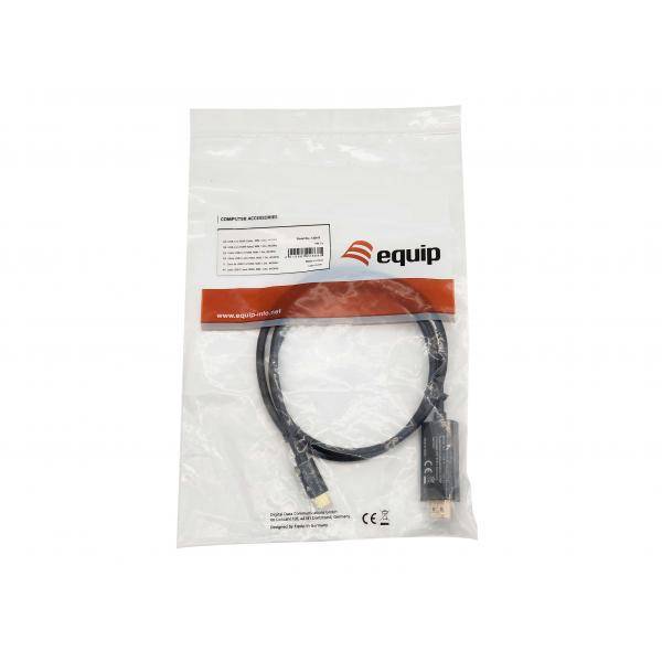 Equip USB-C auf HDMI Kabel - M/M - 1.0m - 4K/30Hz - 1 m - USB Typ-C - HDMI Typ A (Standard) - Männlich - Män