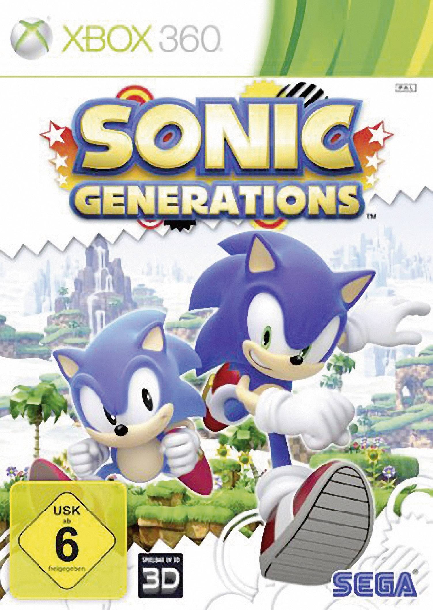 Sonic Generations Xbox 360