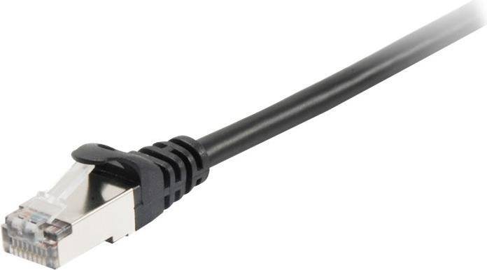 Equip Cat.6A S/FTP Patchkabel - 0.25m - Schwarz - 0,25 m - Cat6a - S/FTP (S-STP) - RJ-45 - RJ-45 - Schwarz