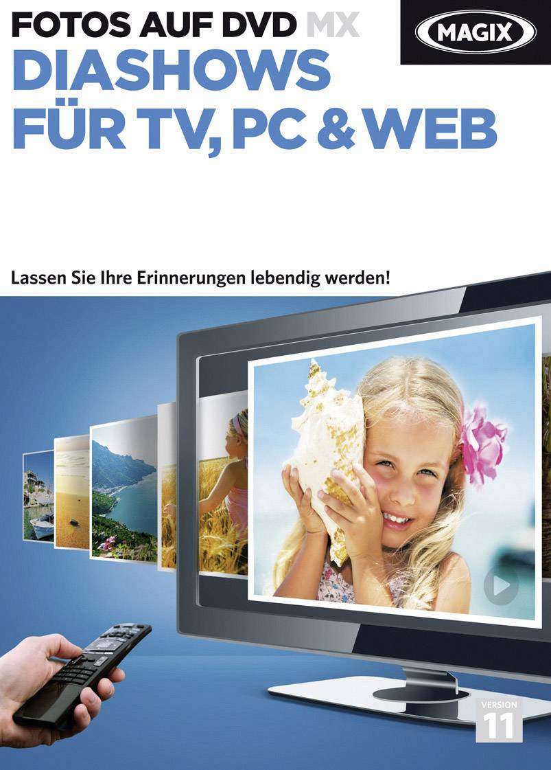 Magix Fotos auf CD & DVD MX Vollversion, 1 Lizenz