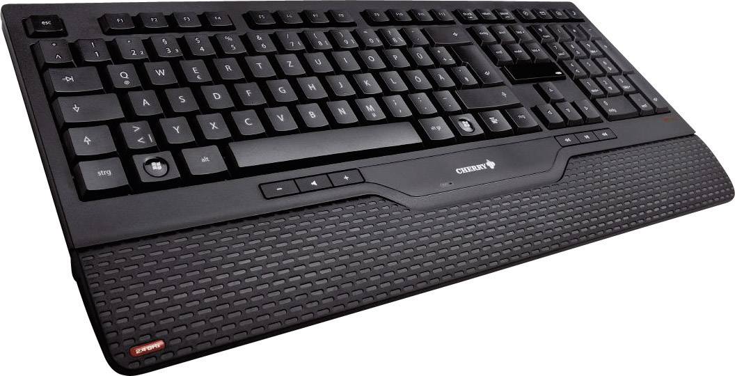 CHERRY Funkmaus und Funktastatur ZF 5000 Wireless Desktop Tastatur, Maus-Set Deutsch, QWERTZ