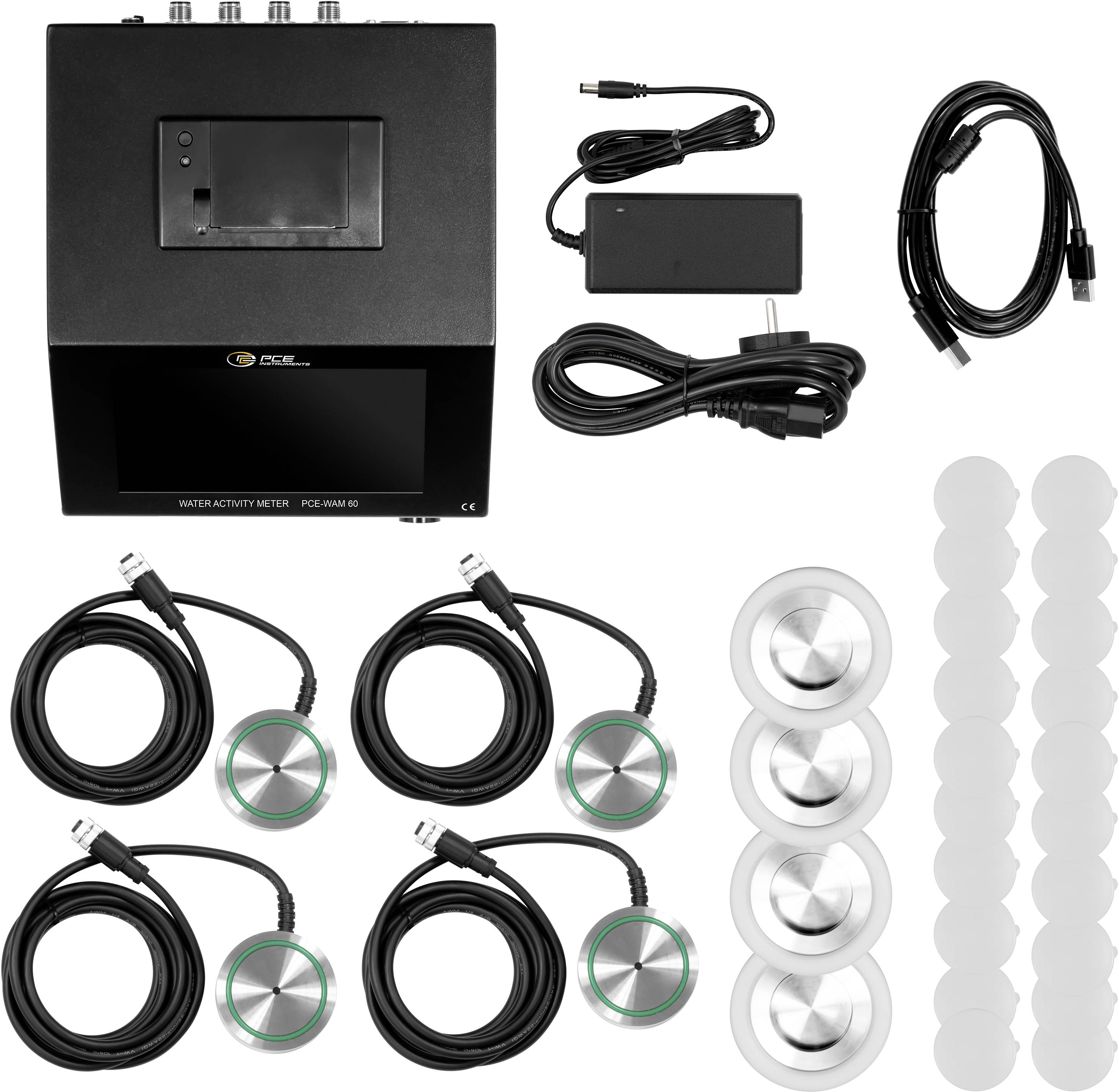 PCE Instruments PCE-WAM 60-KIT Wasseraktivitätsmessgerät Temperatur, AW Wert