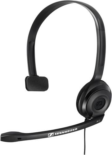 Sennheiser PC 2 Chat PC-Headset 3.5mm Klinke schnurgebunden On Ear Schwarz