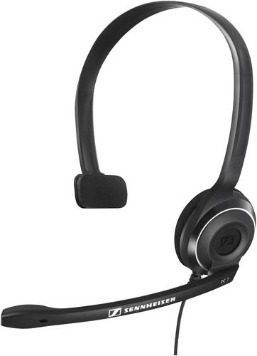 Sennheiser PC 7 USB Computer On Ear Headset kabelgebunden Mono Schwarz Noise Cancelling