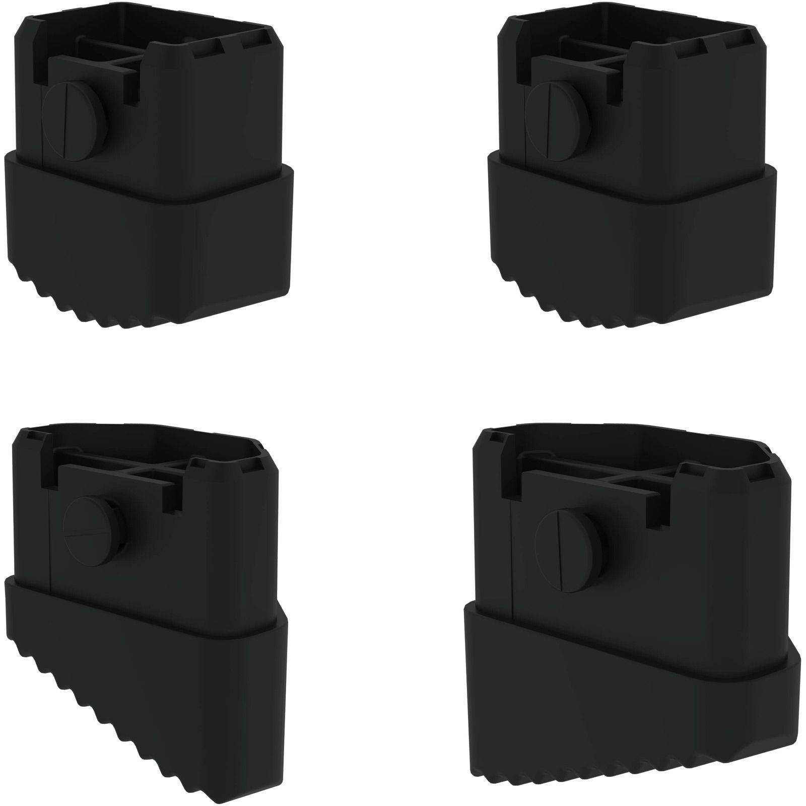 Günzburger Steigtechnik 4x Innenschuh für einseitig begehbare Stehleiter ML - 019241