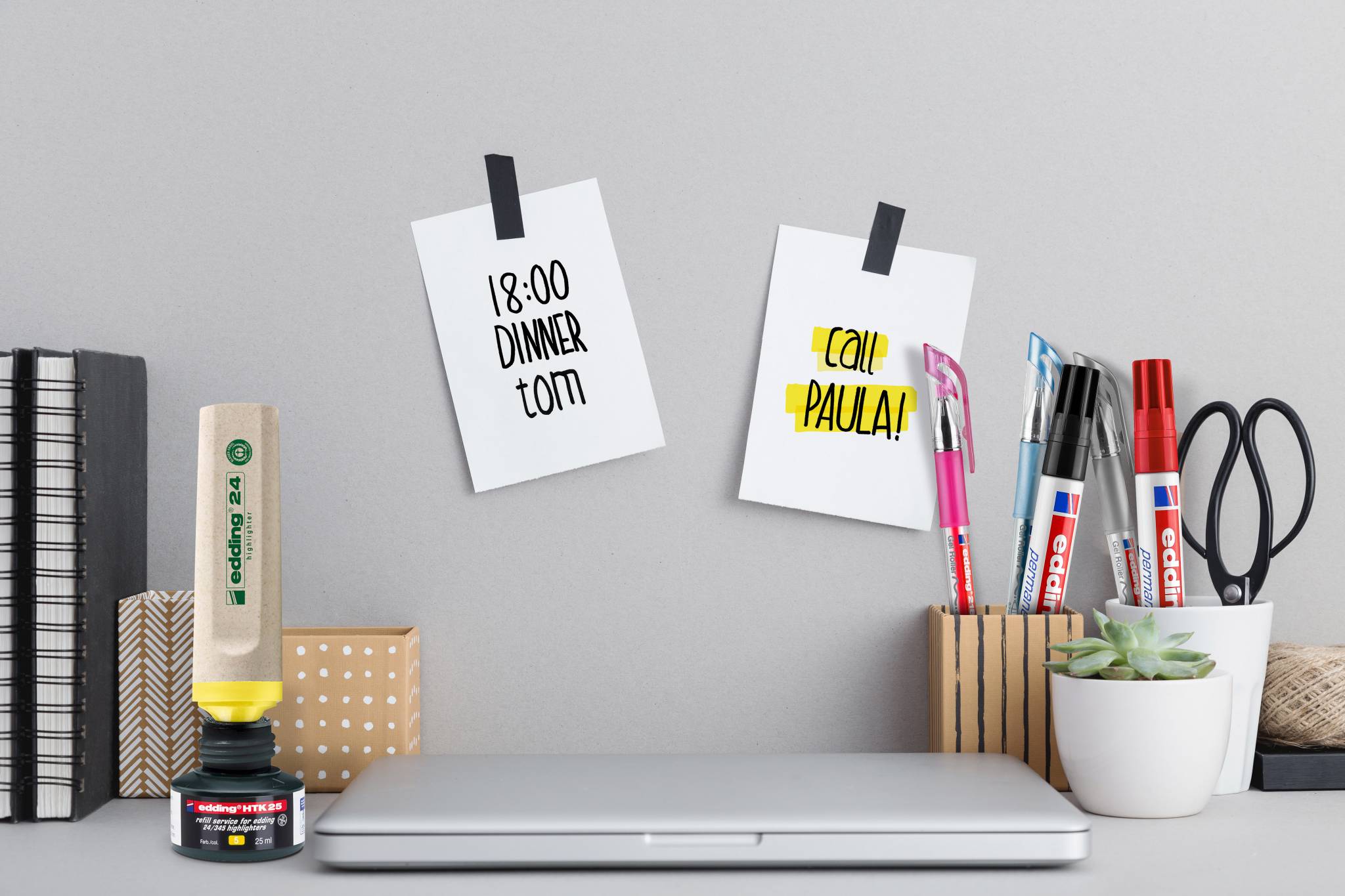 edding HTK 25 Nachfüllinte Textmarker pastellrosa