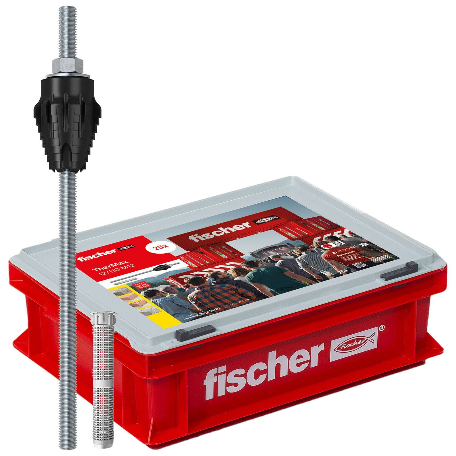 fischer 091969 Thermax 12/110 M12 Abstandsmontagesystem 25 St.