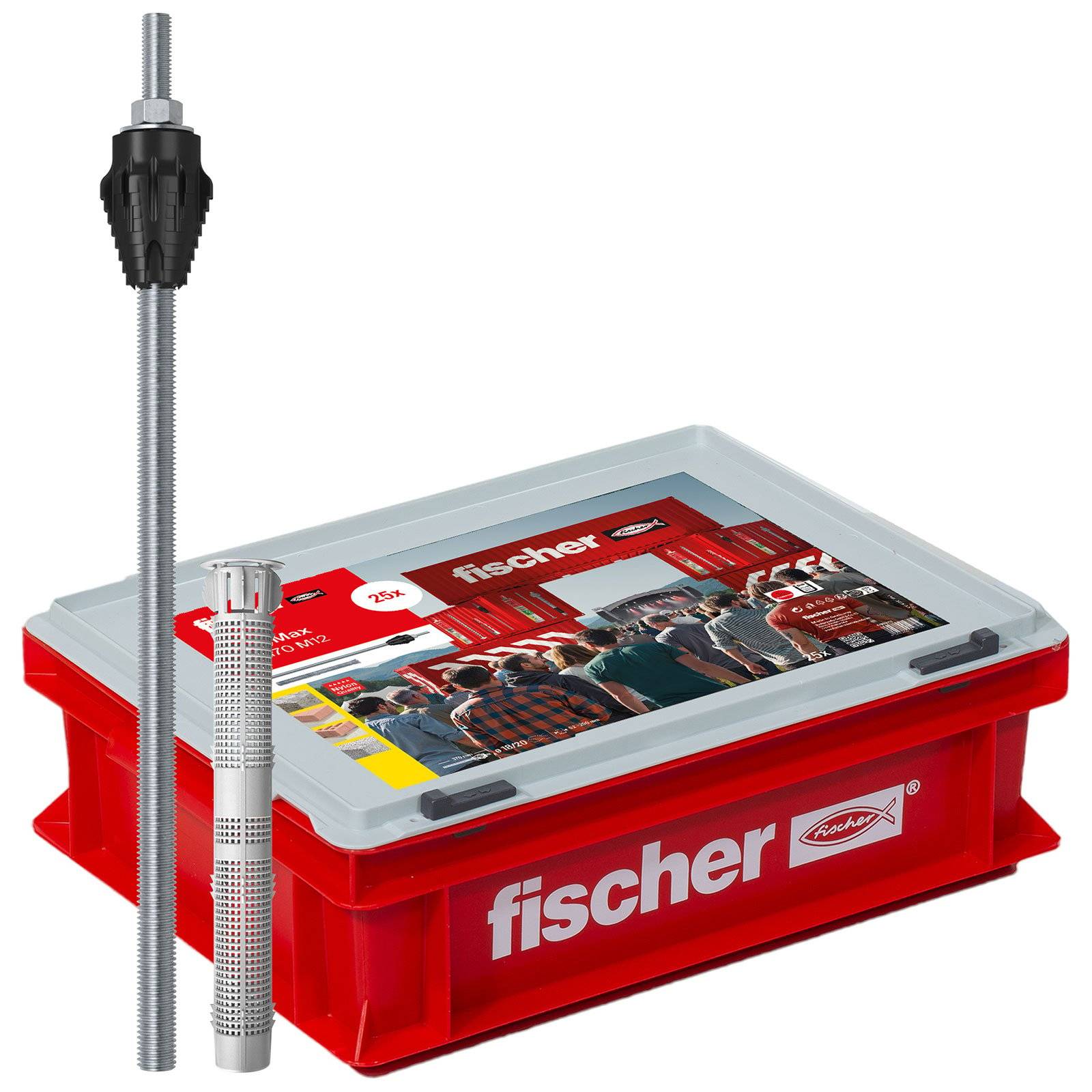 fischer Thermax 16/170 M12 Abstandsmontagesystem 16 091970 25 St.