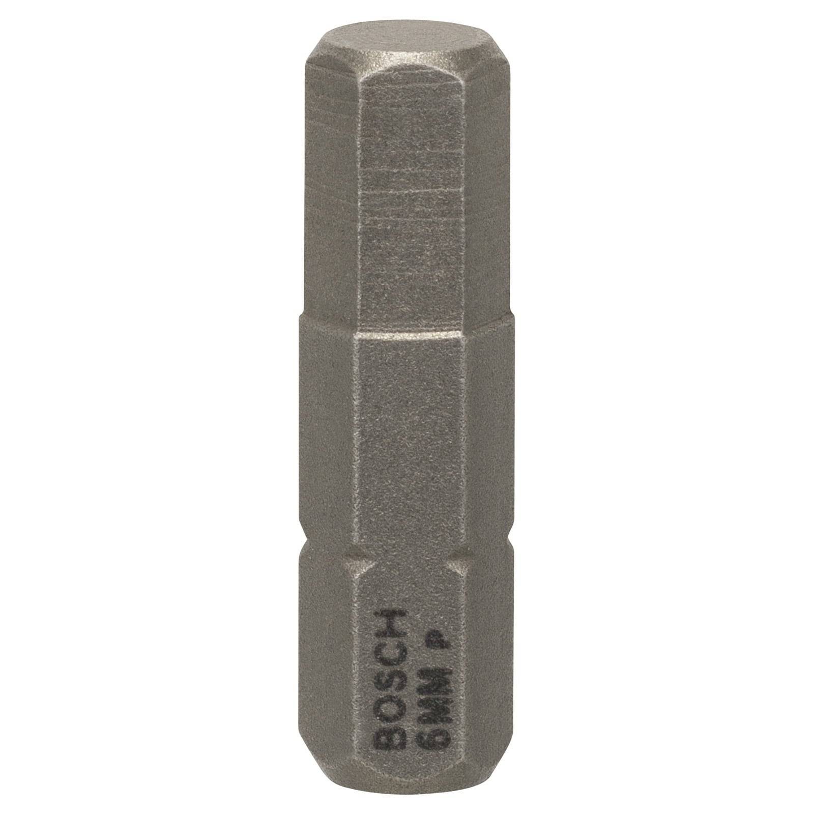 Schrauberbit Extra-Hart, HEX 6, 25 mm, 3er-Pack