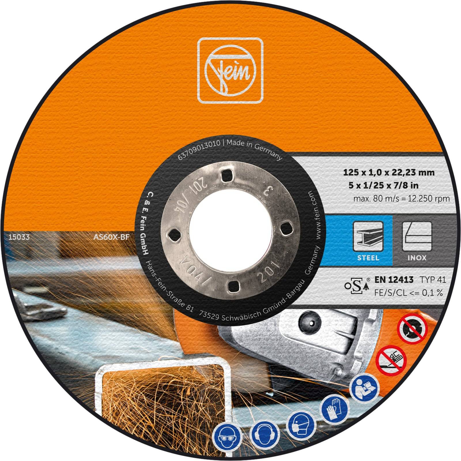 Fein 25x Trennscheibe Ø 125 1 mm