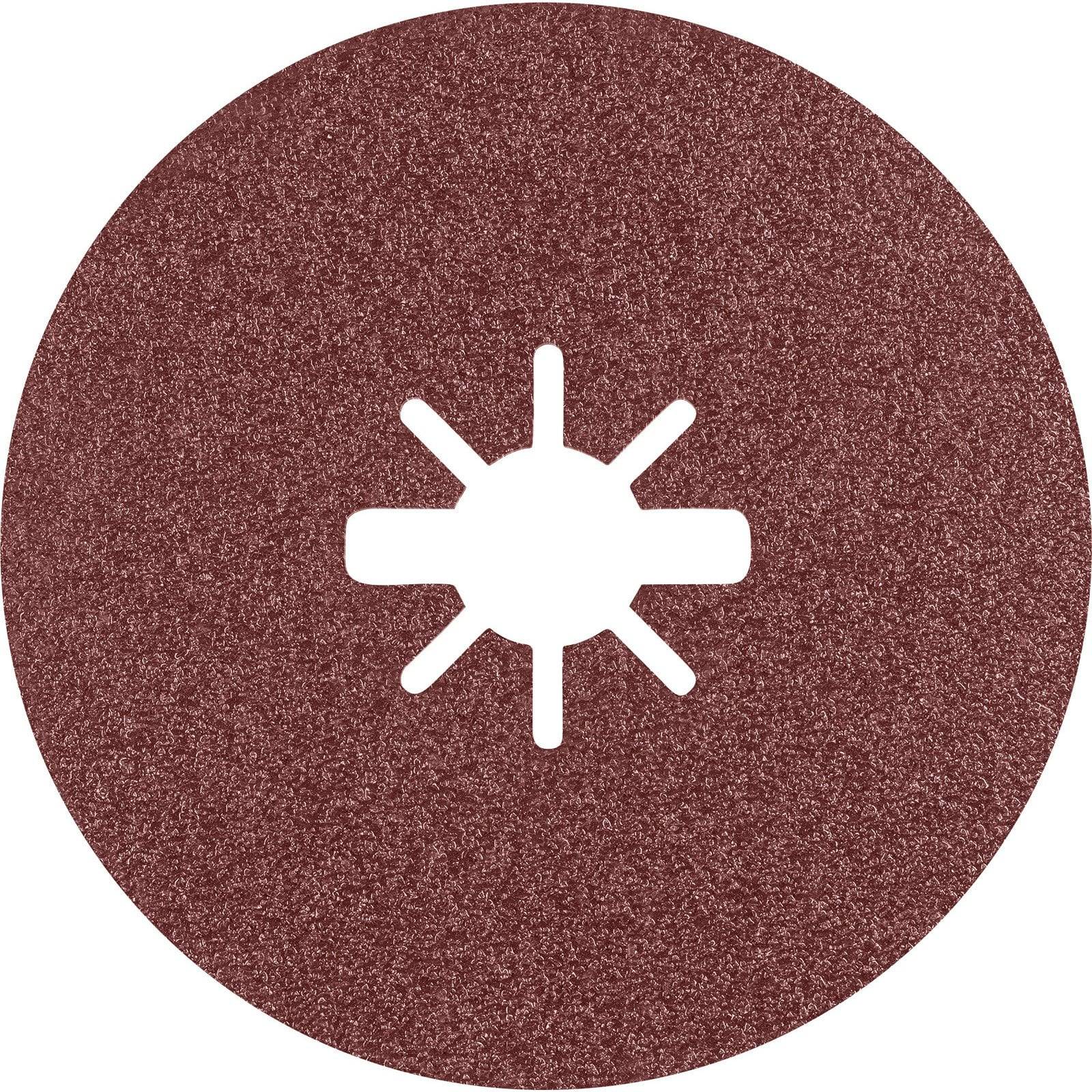 Bosch 5x Expert R781 Prisma Ceramic X-LOCK Fiberscheibe 125 mm G 80 - 2608621784