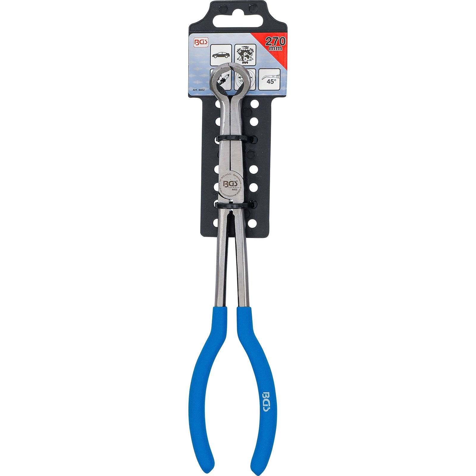 BGS 4402 Zündkerzen-Steckerzange, mit Ringspitze Ø 19 mm, 270 mm