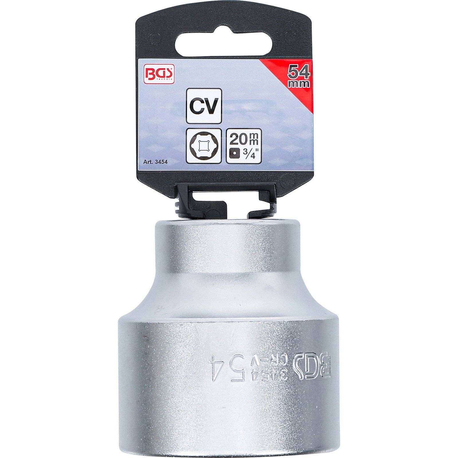 BGS 3454 Steckschlüssel-Einsatz 6-kant 3/4" 54 mm