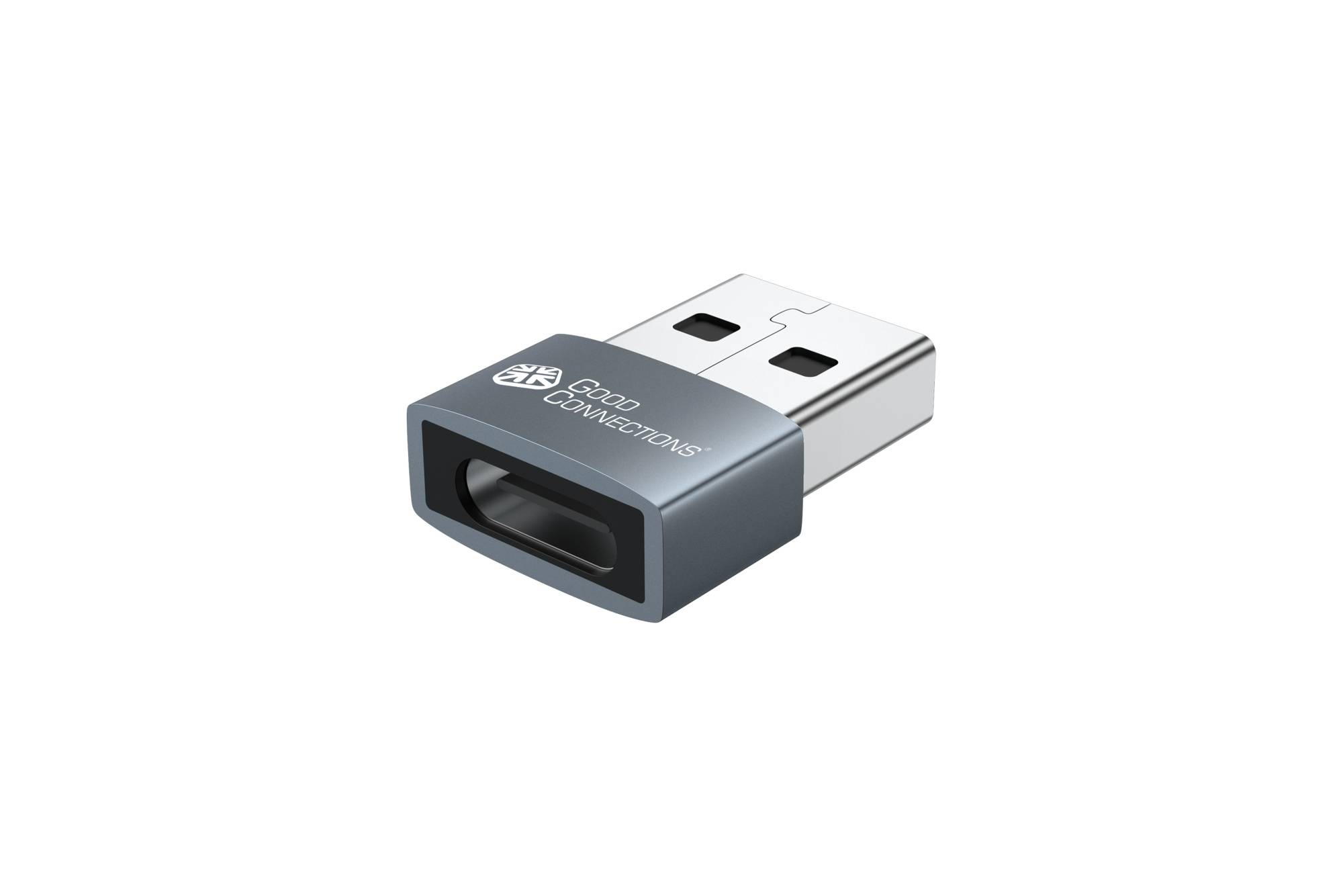Good Connections USB2.0 Adapter A-St.-USB-C Bu. 2er Set / Konverter USB
