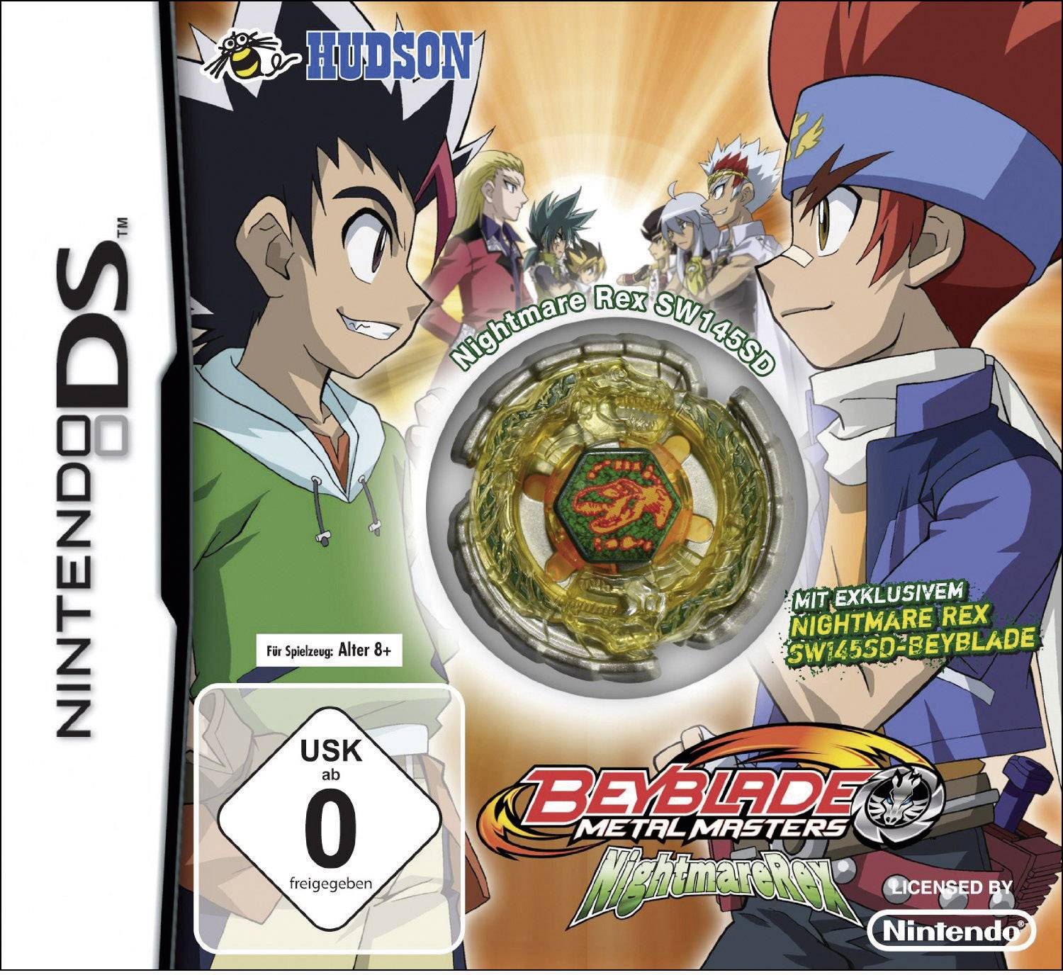 Beyblade 2: Metal Master Nightmare Rex Nintendo 3DS & 2DS