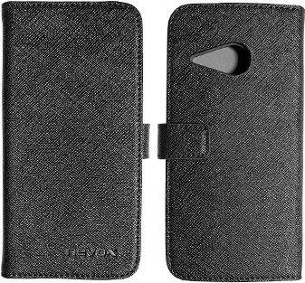 1246, Folio, HTC, One mini 2, Schwarz, Grau