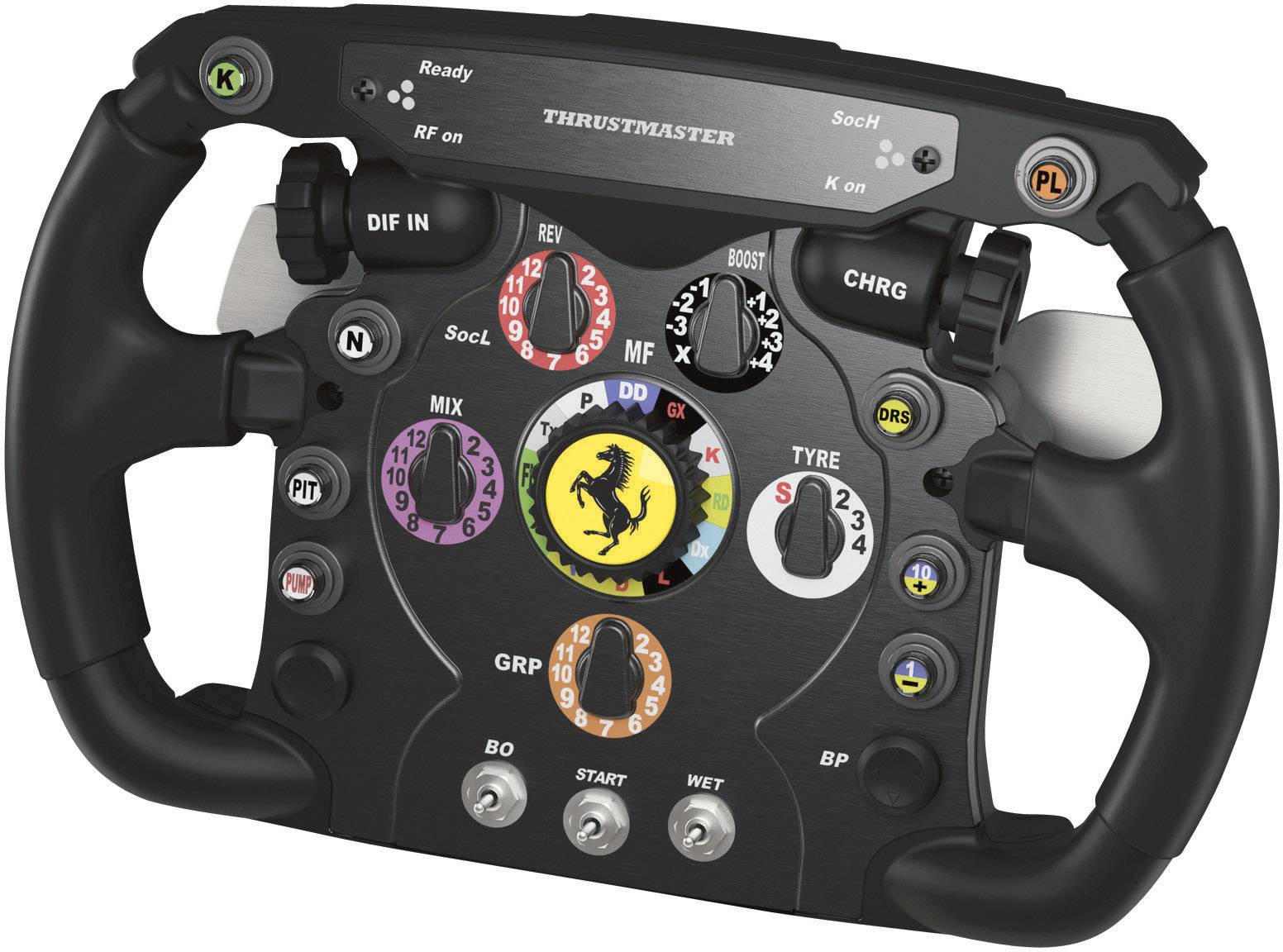 Thrustmaster Ferrari® F1 Wheel Add-On T500 RS Lenkrad USB PC, PlayStation 5, PlayStation 4, PlayStation 3, Xbox One Schwarz