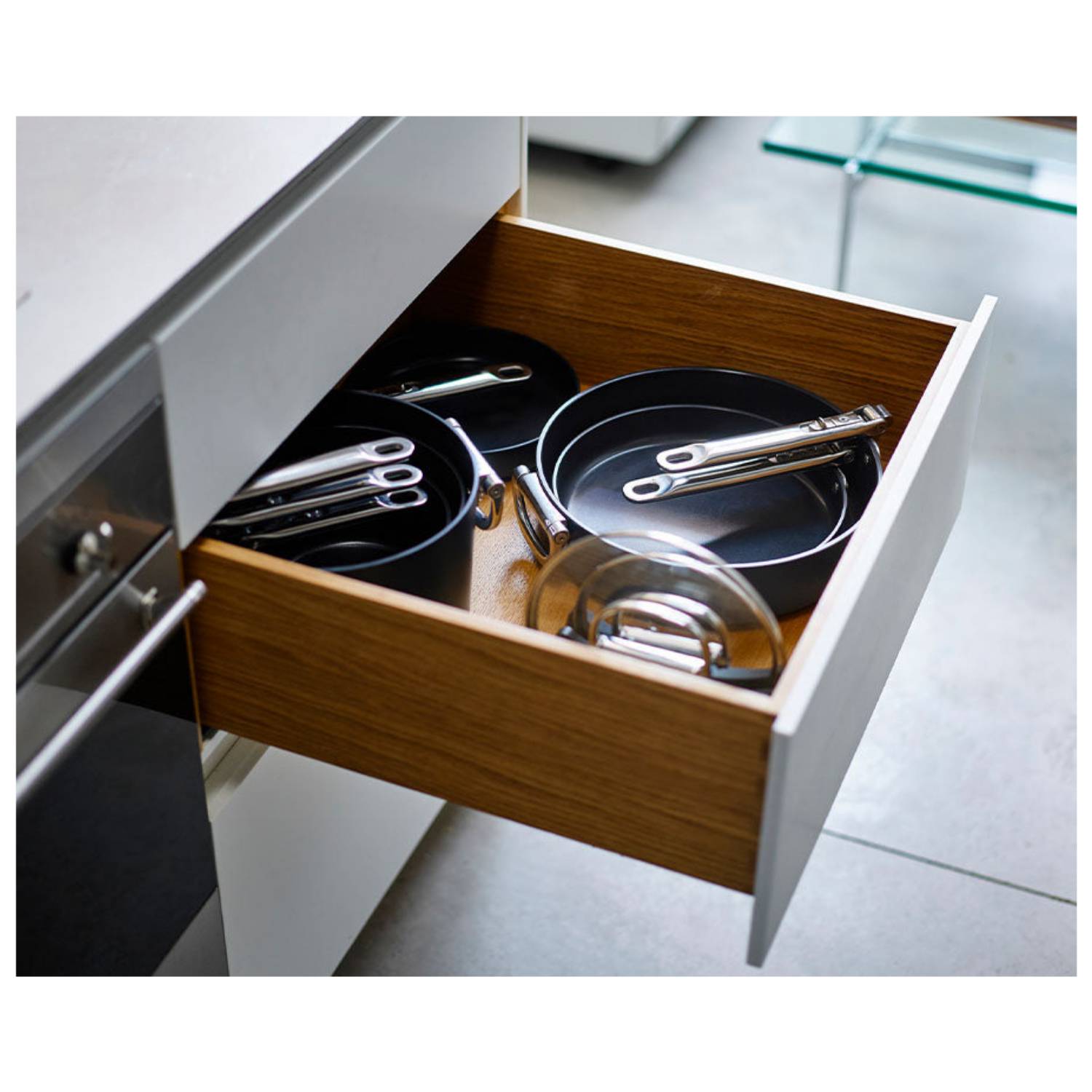 Joseph Joseph Space, Rund, Allzweckpfanne, Blau, Keramik, 232 °C, Aluminium