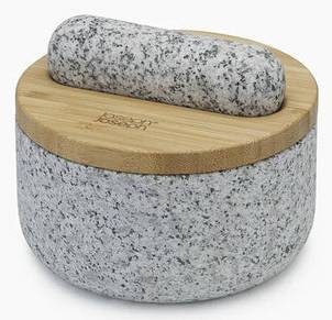 Joseph Joseph 20176, Bambus, Grau, Mörtel & Stößel, 155 mm, 155 mm, 130 mm, 1 Stück(e)